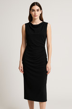 BRAND NEW - CITY CHIC BLACK ZABY BLOUSON DRESS SIZE XS