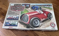 Schylling Auto Speedway Tin Windup Race Car Game. NIB