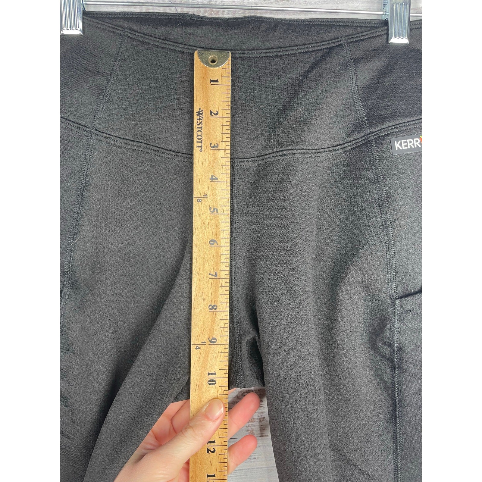 Kerrits Pants Womens Small Black Fleece Lined Riding Breeches Equestrian Legging