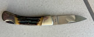 Hirschhorn Taschenmesser Jagdmesser Vintage
