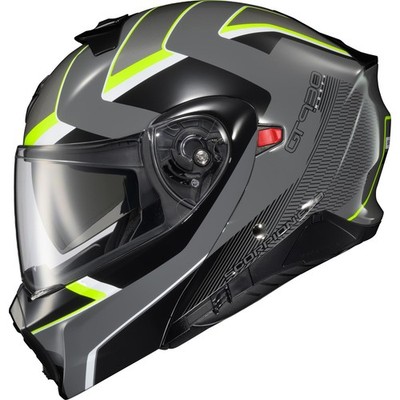 ScorpionEXO EXO-GT930 Transformer Helmet - Morph - Grey/Hi-Viz - Large 93-1405