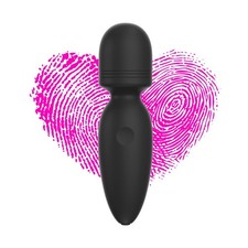 Mini Wand Massager,Small Cordless Handheld Massager with 10 Quiet V... Fast Ship