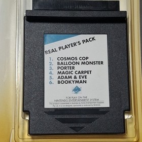 Nintendo NES Game: Real Player's Pack HES LIKE Caltron 6 in 1 C With Manu