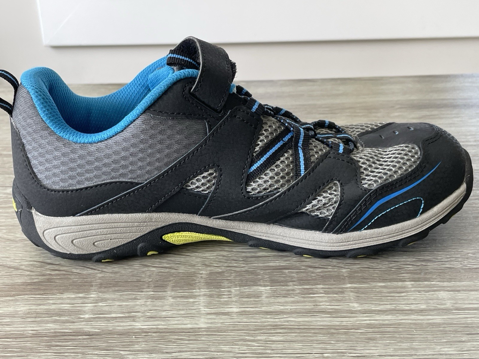 ? Scarpe da trekking Merrell Trail Chaser nere blu MK261971 ragazzi giovani taglia 7 W