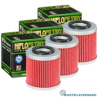 3X Hiflo Premium ÖLfilter HF154