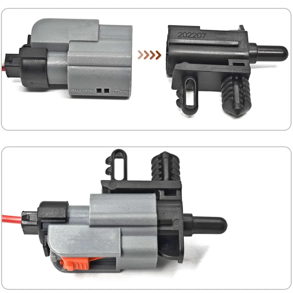 A/C Ambient Air Temperature Sensor & Connector AU5Z-12A647-B For Ford Edge F150 - Image 2 of 4