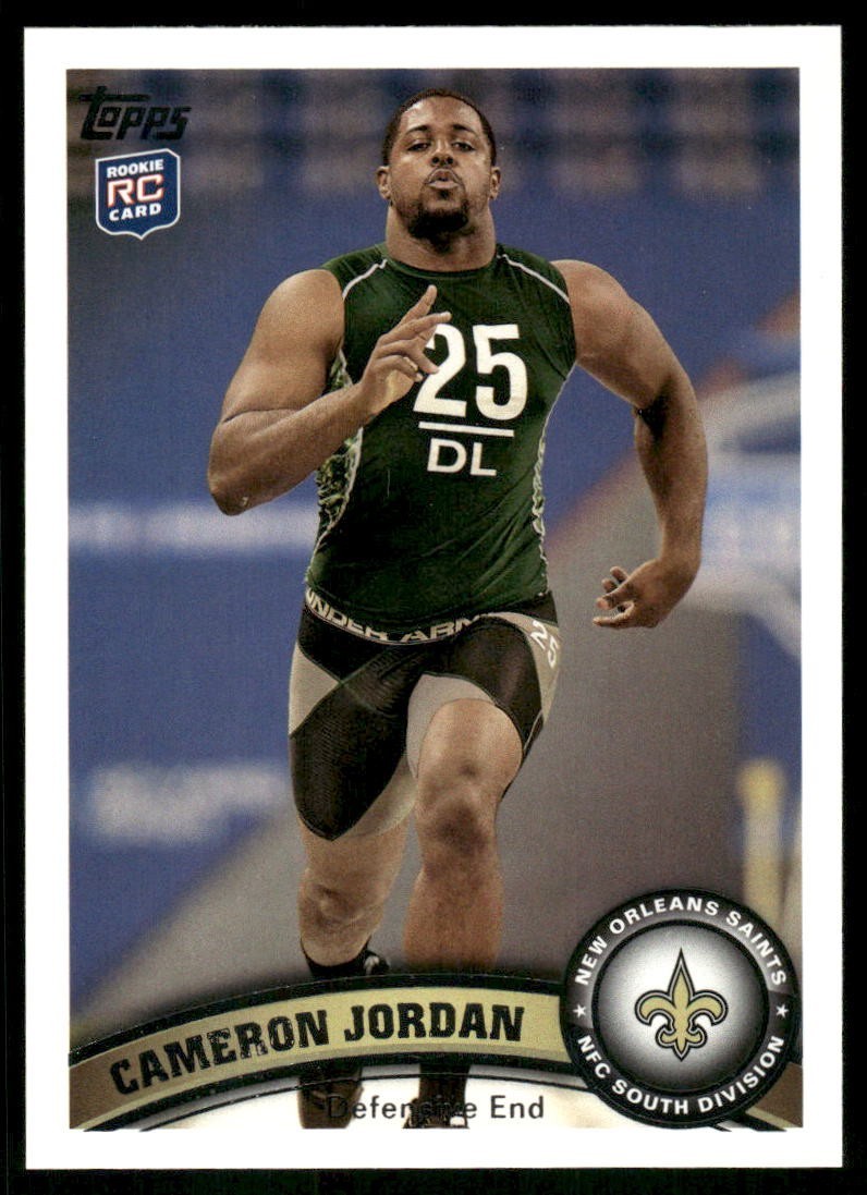 Cameron Jordan Topps #349 Base