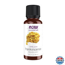 NOW Essential Oils Frankincense Oil, Centering Aromatherapy, Steam Distilled