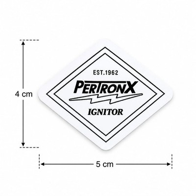 PerTronix Ignitor Sticker Aufkleber 5x4 cm Performance Ignition USA Hot Rod V8