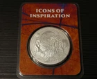 Sir Isaac Newton 1 oz .999 Silver $2 Coin ICON's of Inspiration series in TEP
