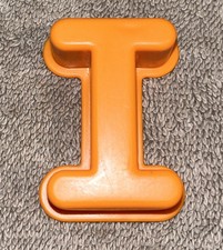 Sesame Street Elmo On The Go Alphabet ABC Puzzle Carry Case REPLACEMENT LETTER I