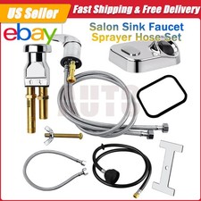 Salon Shampoo Bowl Faucet Vacuum Breaker Kit Shampoo Bowl Hose and Sprayer Parts