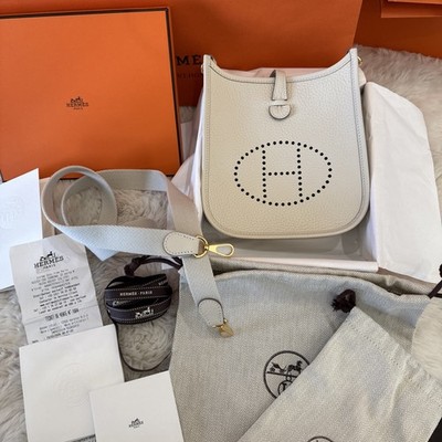 NEW IN BOX HERMES Mini Evelyne TPM 16 Amazone 2025 K STAMP With
