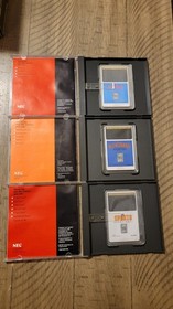 NEC TurboExpress & TurboGrafx-16 Consoles Lot w/ TurboPad, AC Adapter, Games