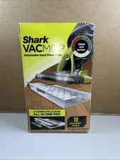 Shark VACMOP Disposable Hard Floor Vacuum and Mop Pad Refills 10 Pads