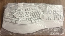Vintage Microsoft Natural Keyboard P/N 59758 White Keyboard Brand New W/O Box