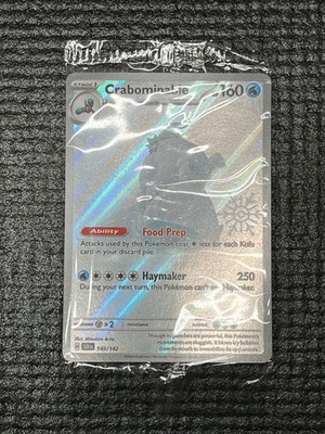 Sealed Crabominable - (Holiday Calendar) Illustration Rare Miscellaneous Cards