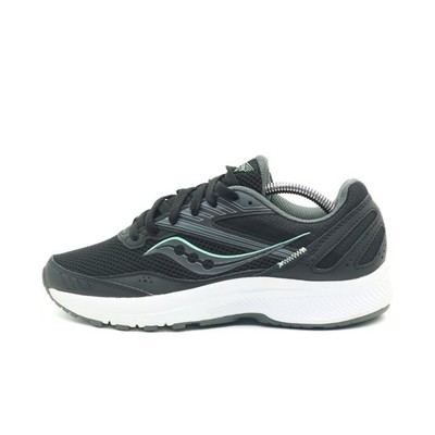 Saucony Damen Cohesion 14 Laufschuhe Schwarz/Mint Gepolsterte Sohle EU 38