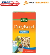 Wild Harvest Daily Blend for Parakeet, Canary, Finch & Small Birds, 2 Pounds