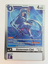 Digimon TCG - Sistermon Ciel - BT23 - Rare - Englisch