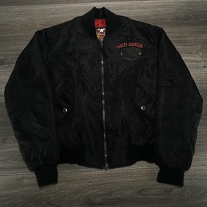 Vintage Harley Davidson Bomber Jacket | eBay