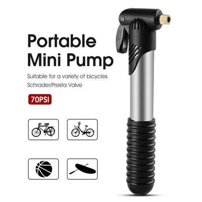 #ad #ad Mini Bicycle Pump Bike Tyre Inflator Hand Pump $6.29