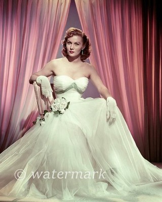 Rhonda Fleming 8x10 Photo Reprint Technicolor Actress Vintage Glamour Portrait I