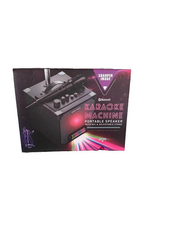 Sharper Image Model: SBT1050 Karaoke Singing System. Unopened Box.