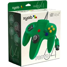 Nintendo 64 - Green Wired Controller - XYAB