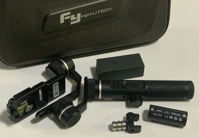 Like-New FeiyuTech G6 Plus 3-Axis Stabilized Handheld Gimbal W/ Protective Case