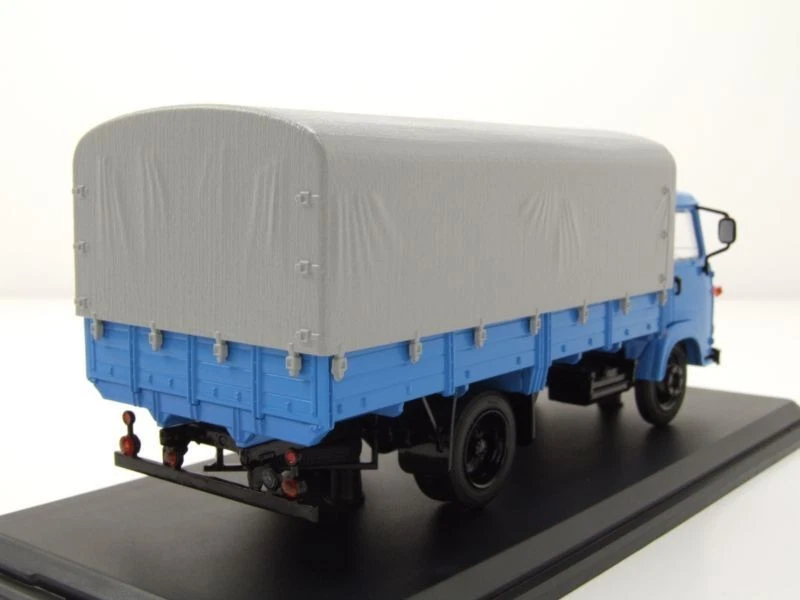PREMIUM CLASSIXXS, AVIA A31N PP-LKW Autocarro telonato blu, 1/43,  PRX47137 - Immagine 2 di 4