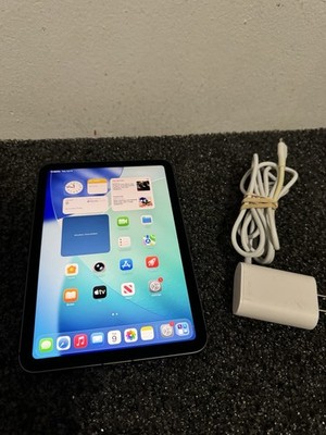 Apple iPad mini (6th Generation) 64 GB, Wi-Fi + Cellular (Unlocked), 8.3 in