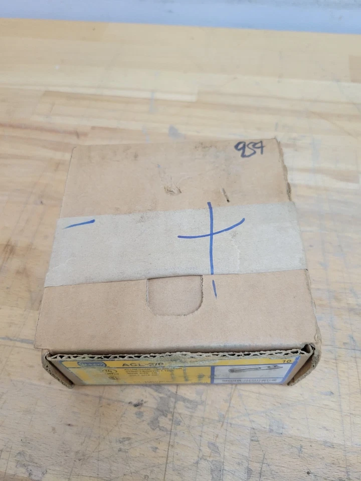 Ilsco ACL-2/0 Aluminum Comp Connector, Single Hole, Size 2/0, Bolt Size 3/8" - Image 2 of 4