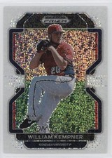 2022 Panini Prizm Draft Picks White Sparkle Prizm William Kempner #PDP106 11oq