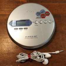 AIWA XP-EV515 PORTABLE CD PLAYER Super Bass EASS GP CD-R/RW Silver DC3/4.5V
