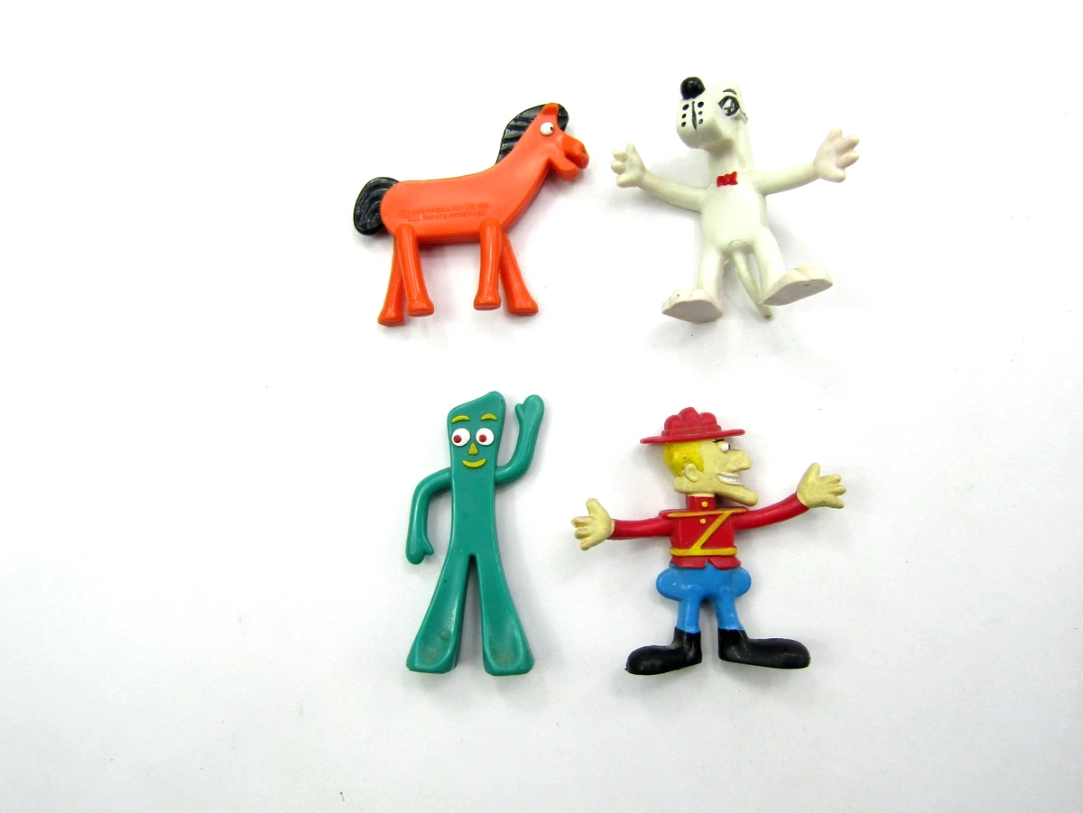 Gumby Cartoon & TV Character Action Figures 1980-1989 Time Period