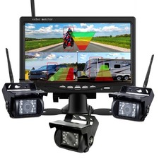 7'' Digital Wireless RV Backup Camera Monitor Parking for Truck Trailer Camper