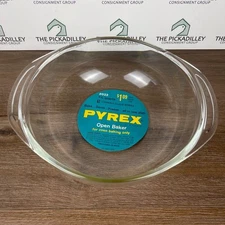 Vintage PYREX 023-N Clear Glass 1.5 Quart Casserole Baking Dish USA No Lid