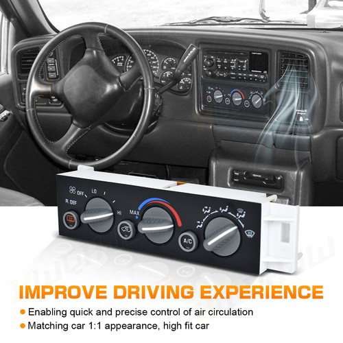NEW A/C Heater Climate Control Module For Chevy Suburban Tahoe GMC Yukon - Picture 5 of 9