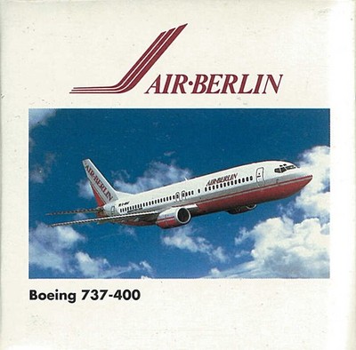 Boeing 737-400 Air Berlin D-ABAE Herpa 501255 1:500