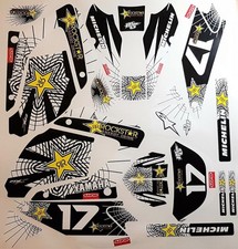 Yamaha DT 125 03-06  DE06 Rockstar EDITION DEKOR DECAL KIT Aufkleber Verkleidung