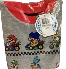 Mario cart Sleepwear Boys Size 8, Pajamas, Pjs, Boy, Child, School Clothes