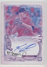 2017 Topps Gypsy Queen Auto Missing Black Plate Ken Giles #GQA-KG Auto 3rt