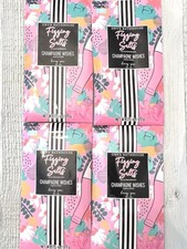 Bath Salt Onyx Bathhouse Fizzing Salts Set of 4 Champagne Wishes Honey Pear NEW