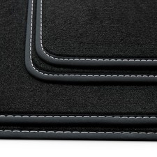 Velours Fußmatten passend für Mercedes-Benz AMG GT C190 2014-2021 Deluxe Velours