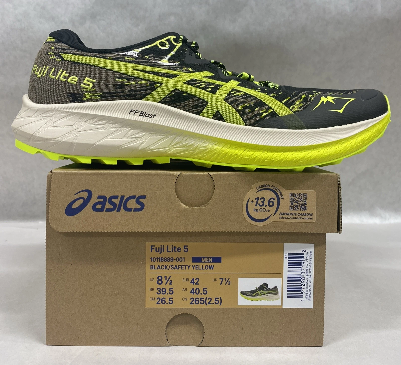 Asics FUJI LITE 5 uomo taglia 8 5