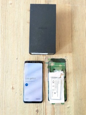 Samsung Galaxy S9 SM-G960F - 64GB - Blau Dual Sim (Ohne Simlock) Plus Neuer Akku