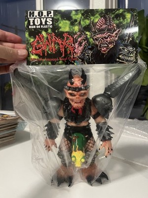 GWAR Oderus Dave Brockie HOP TOYS 12  fig UNOPENED/RARE/SIGNED BY MEMBERS
