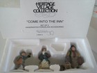 Department 56 Village Series W/ Box Come Into The Inn Set 3 EUC — photo 1