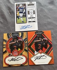 Nick Cross 2022 Panini Contenders Rookie Ticket & Wild Card /10 (x3)-Auto’s RC’s